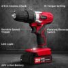20V MAX Lithium lon Cordless Drill Set - Image 2
